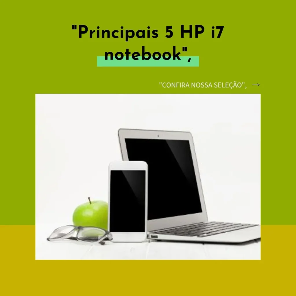 Principais 5 HP i7 notebook