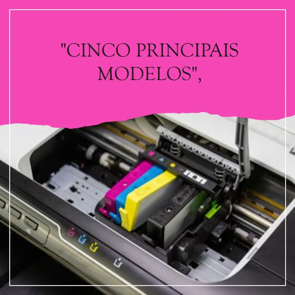 Cinco Principais Modelos de impressora HP 584 multifuncional smart tank