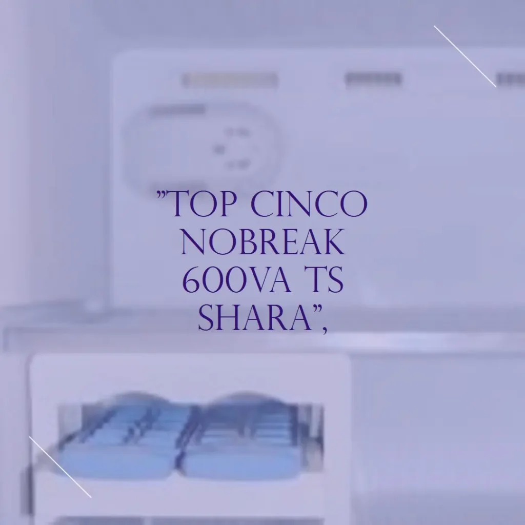 Top Cinco nobreak 600va ts shara