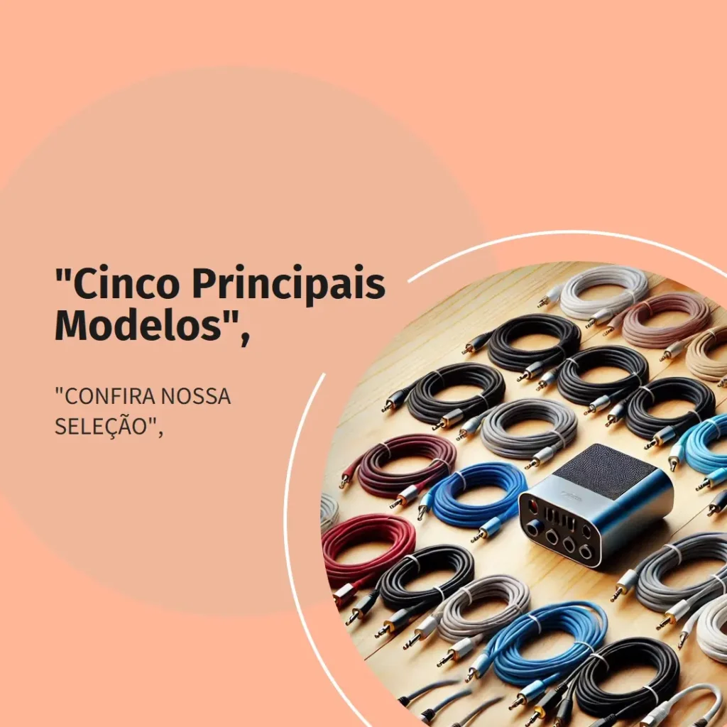 Cinco Principais Modelos de cabo echo studio