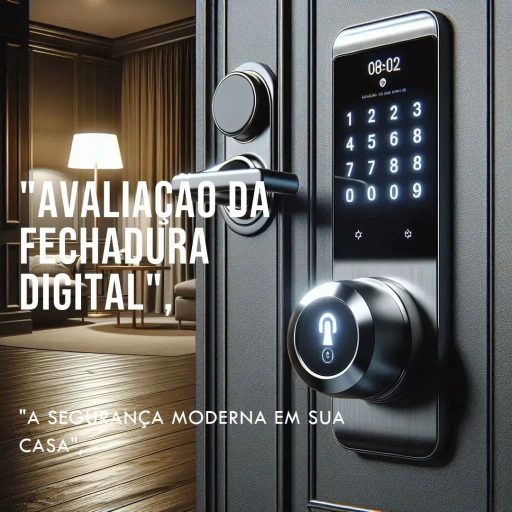 Smart Fechadura Digital Wi-Fi de Embutir Positivo Casa Inteligente: Segurança e Praticidade ao Seu Alcance
