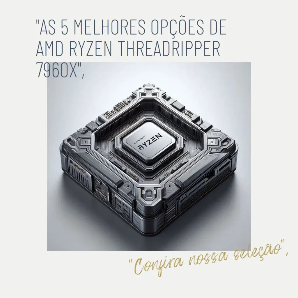 As 5 Melhores Opções de AMD Ryzen Threadripper 7960x