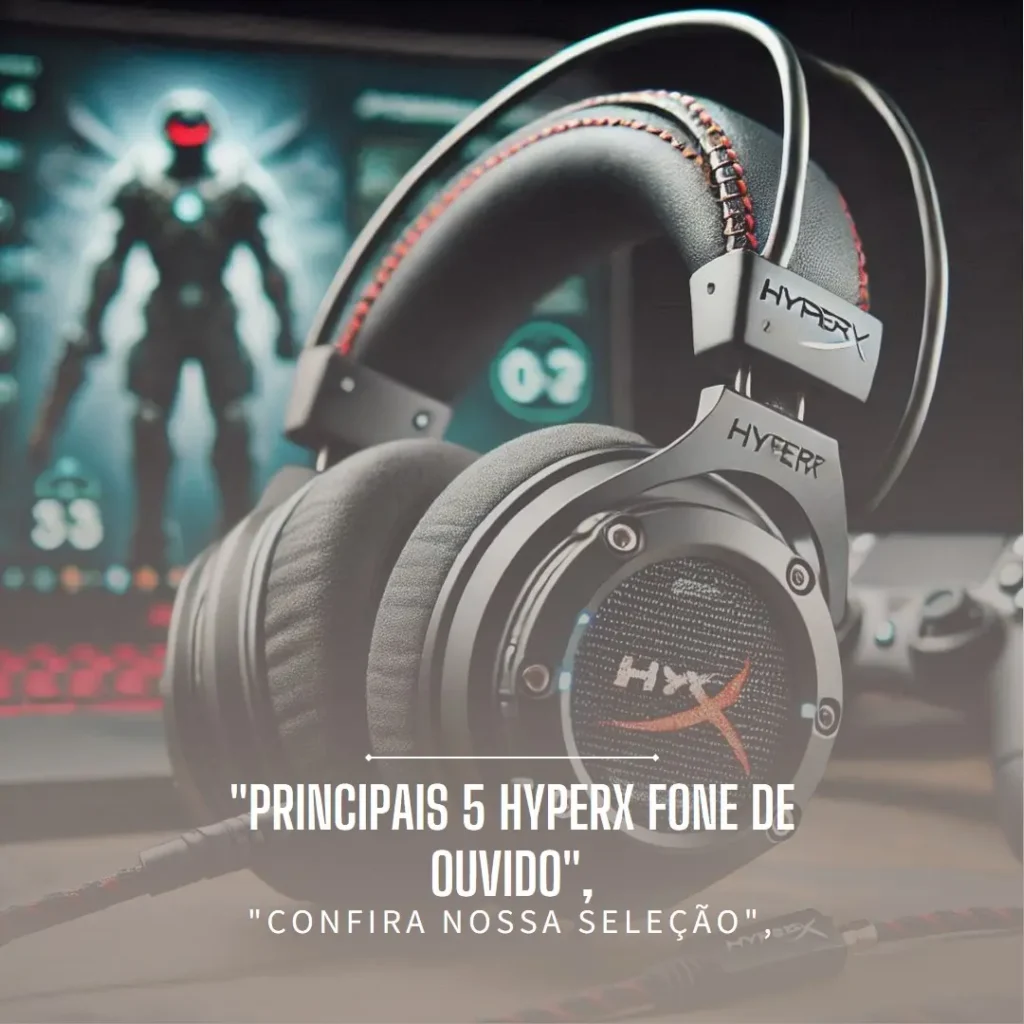 Principais 5 Hyperx fone de ouvido