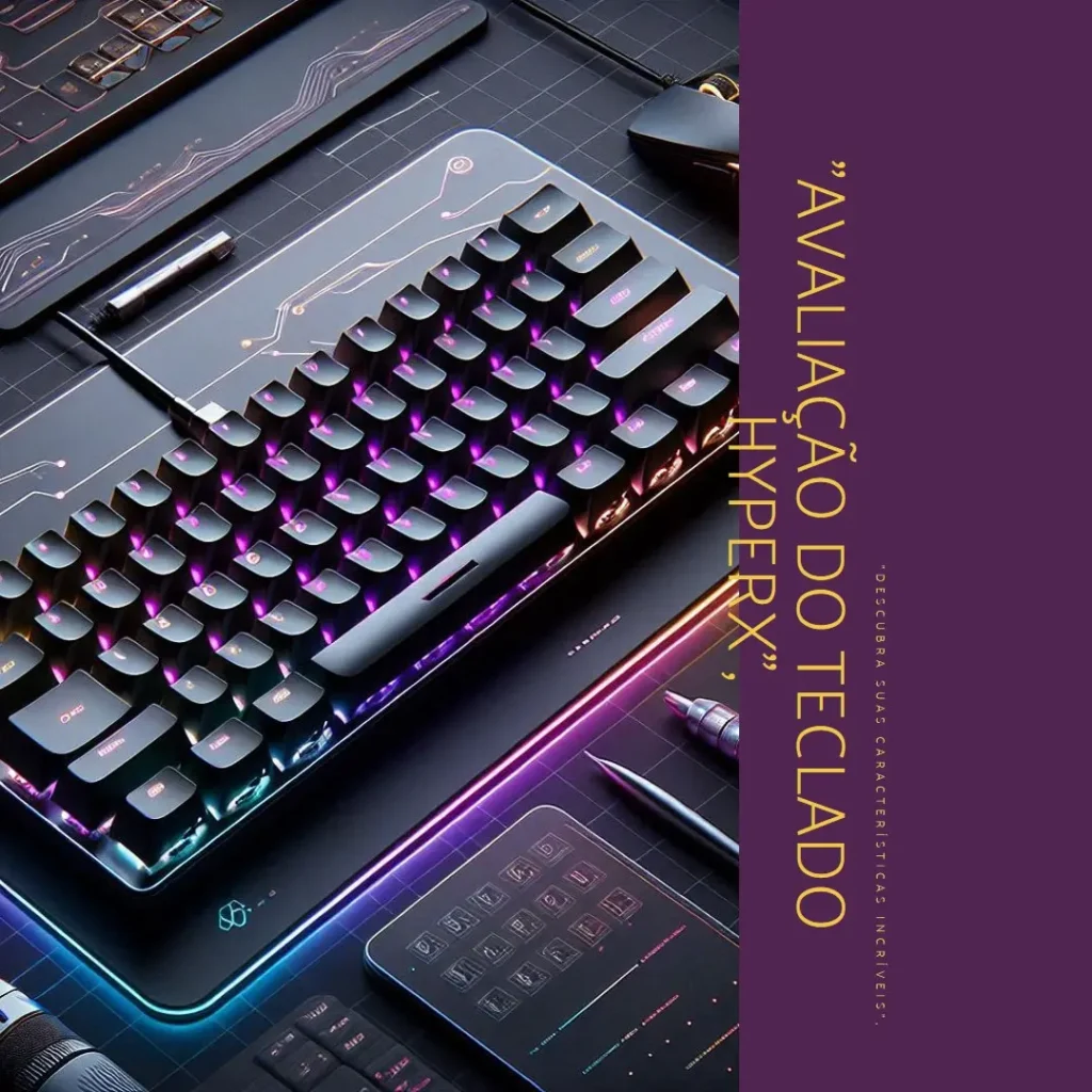 Teclado Mecânico Gamer HyperX Alloy Origins: Compacto e Resistente