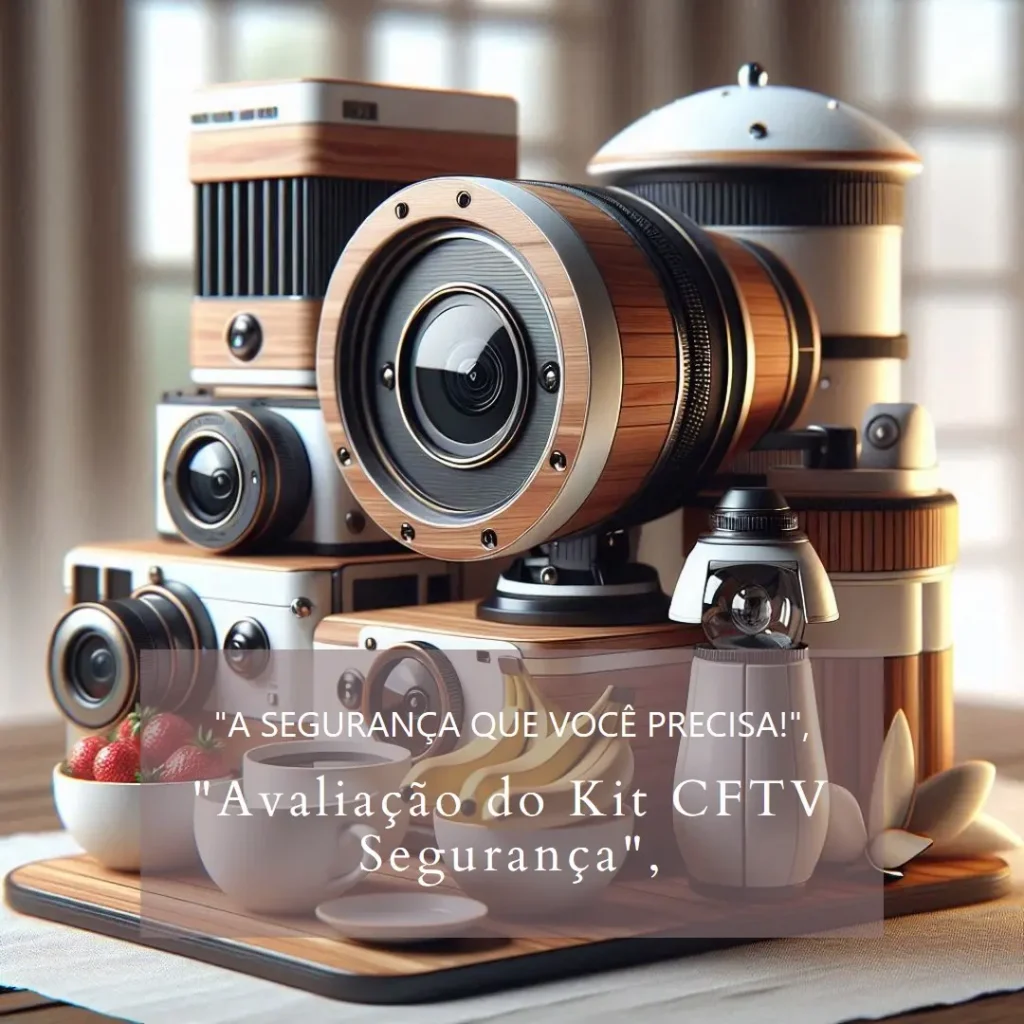 Kit CFTV 4 Câmeras Full HD 1080p 2MP DVR Intelbras: Segurança e Alta Definição