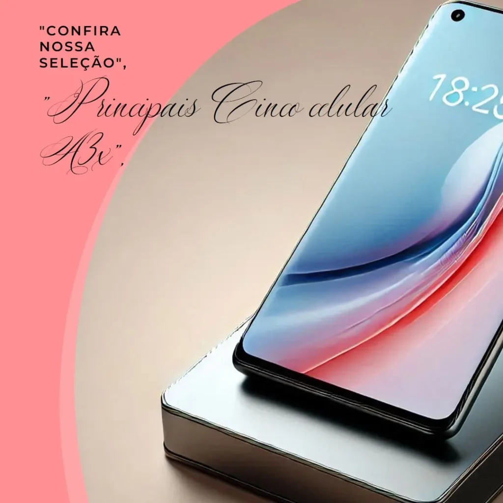 Principais Cinco celular A3x