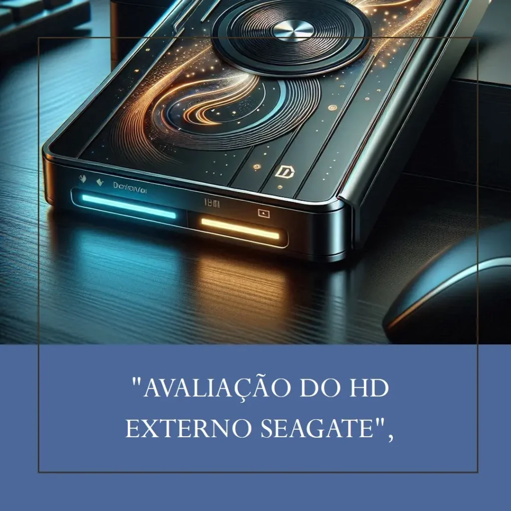 HD Externo Seagate 4TB USB 3.0 – Armazenamento rápido e confiável