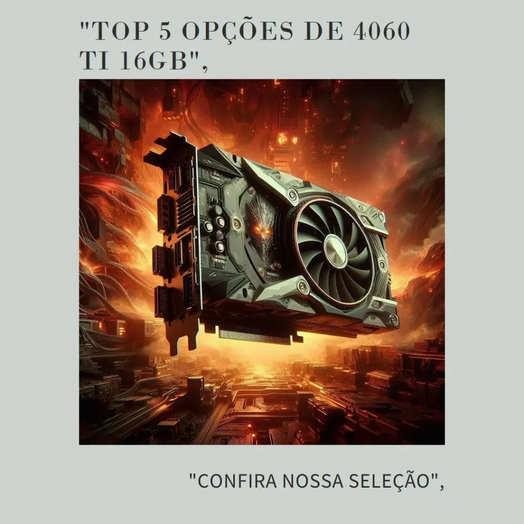 Top 5 Opções de 4060 ti 16gb