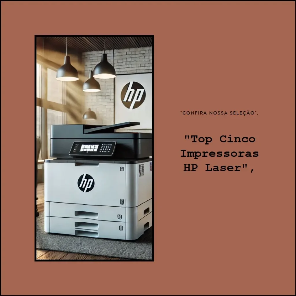 Top Cinco impressora colorida HP laser