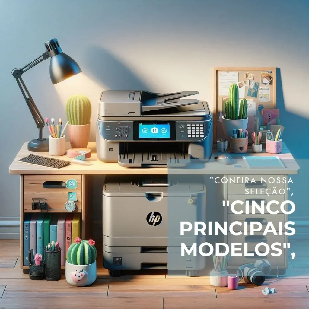 Cinco Principais Modelos de impressora multifuncional HP