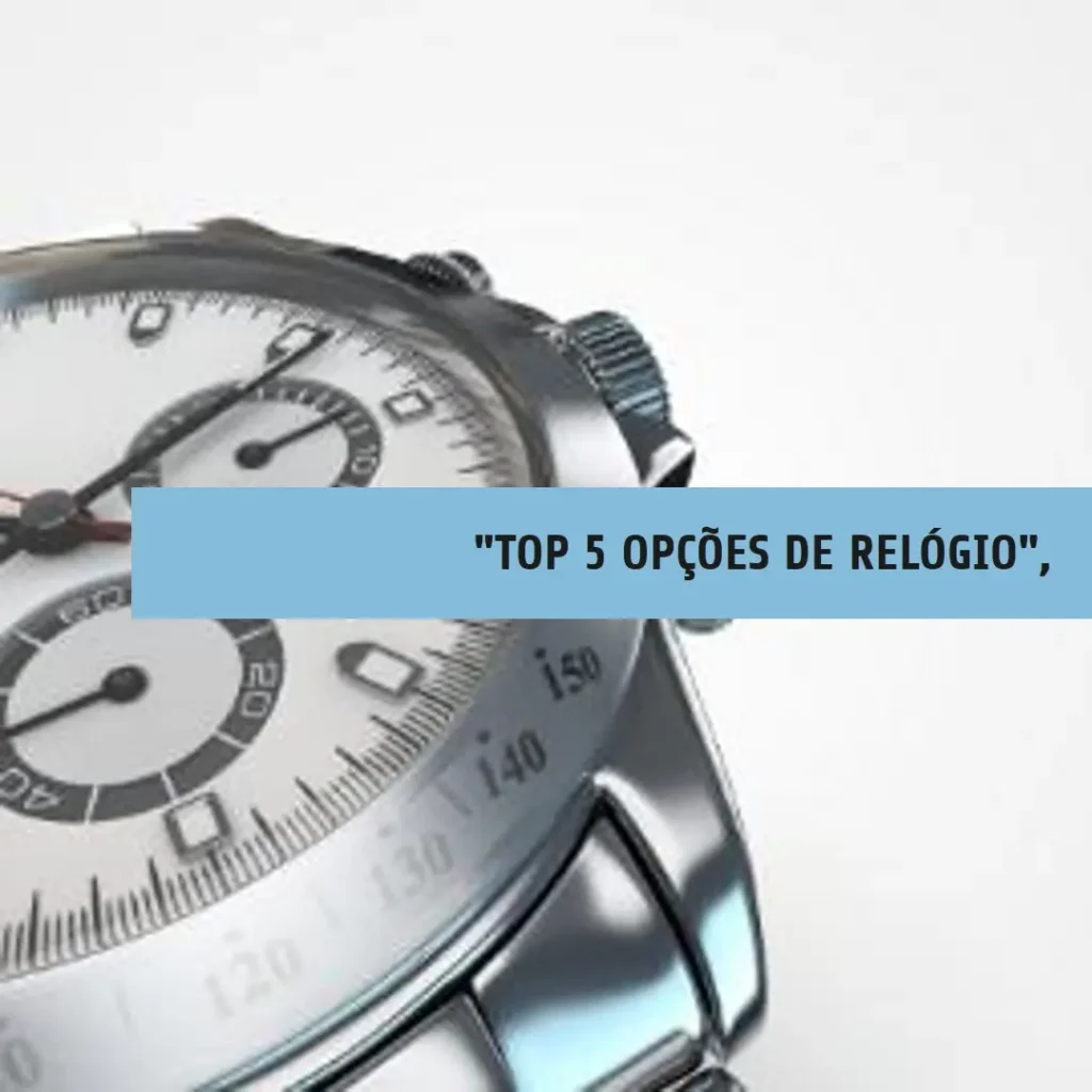 Top 5 Opções de relogio Redmi watch 5 active