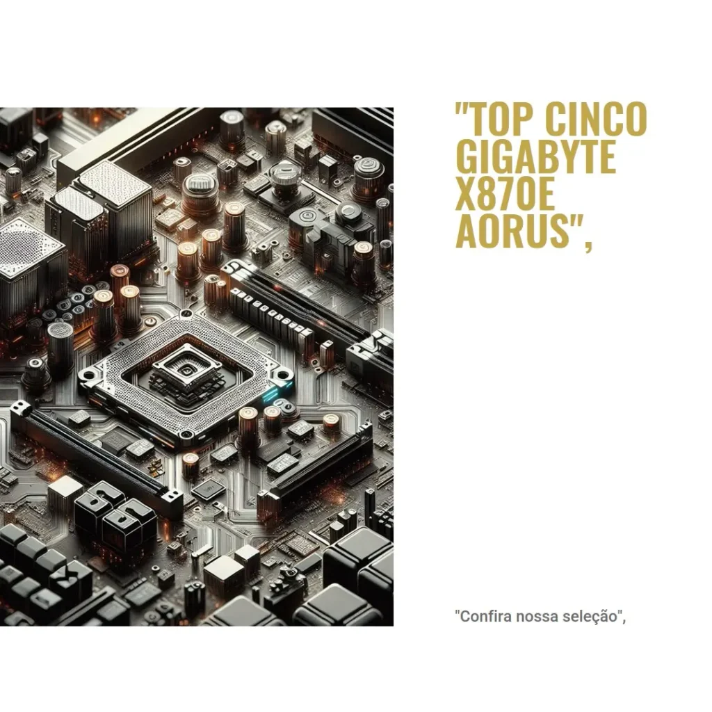 Top Cinco Gigabyte x870e Aorus master
