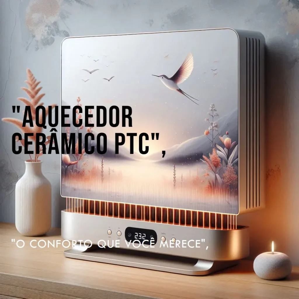Aquecedor e Ar-Condicionado 2 em 1 com Aquecimento Cerâmico