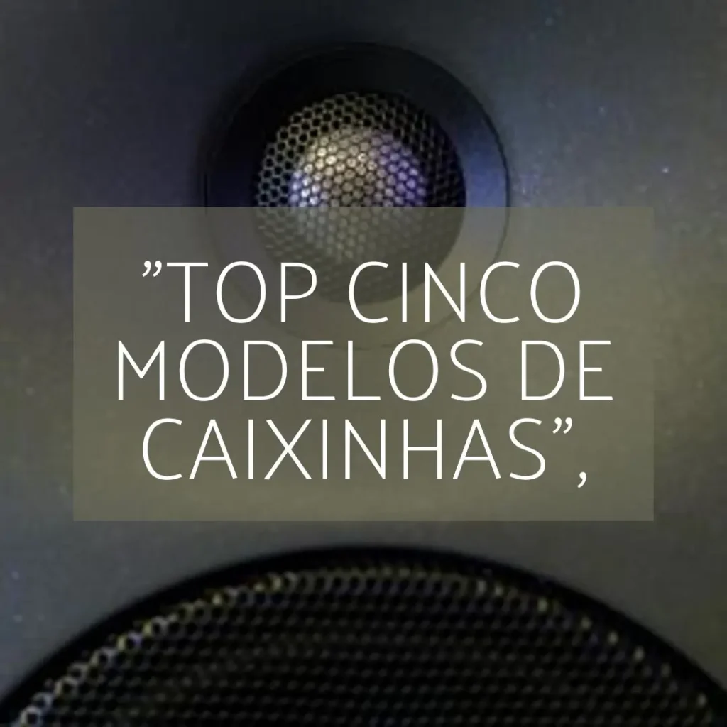 Top Cinco Modelos de caixinha de som da Xiaomi