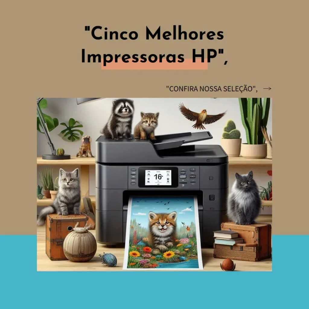 Cinco Melhores Modelos de impressora HP colorida laser multifuncional
