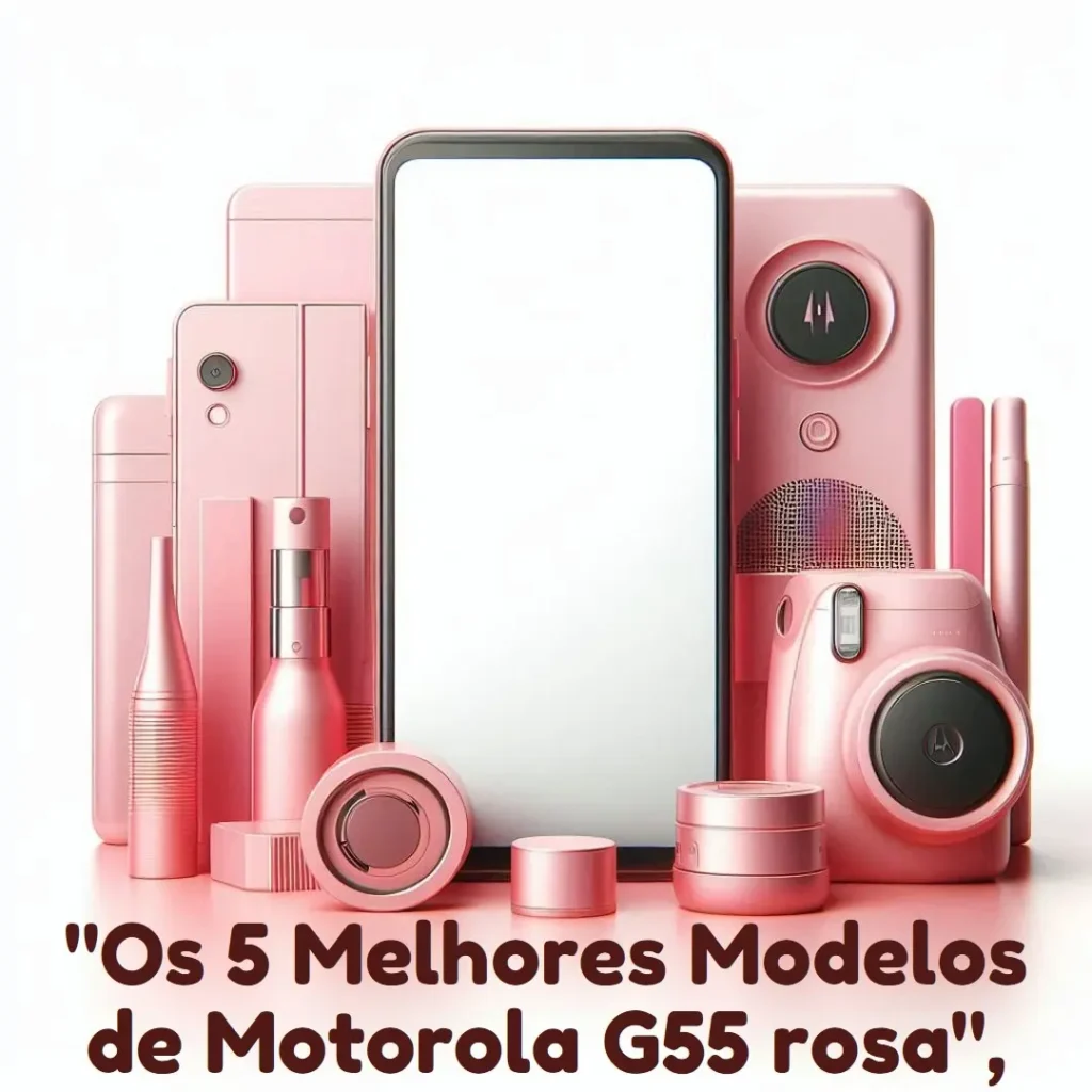 Os 5 Melhores Modelos de Motorola G55 rosa