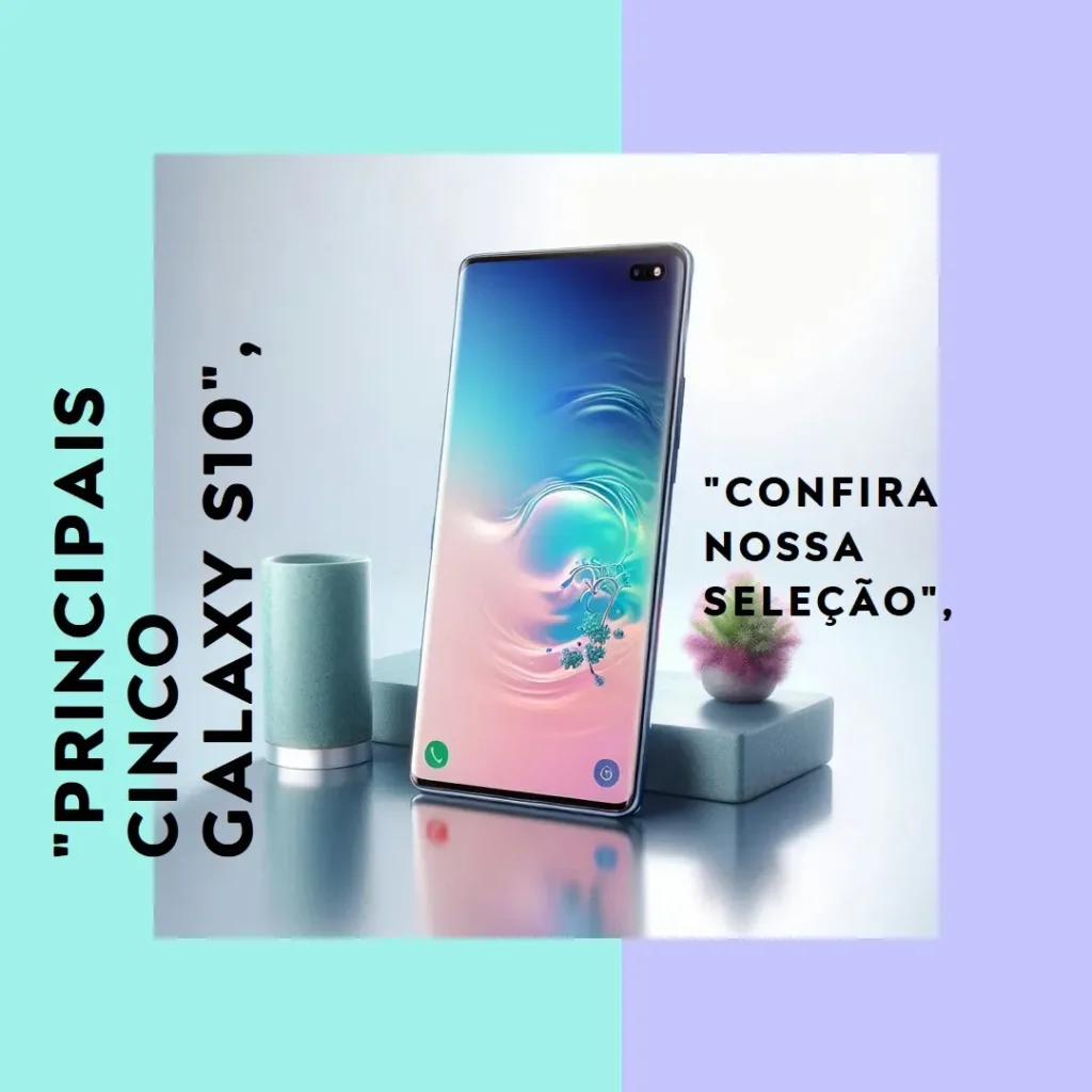 Principais Cinco Galaxy S10