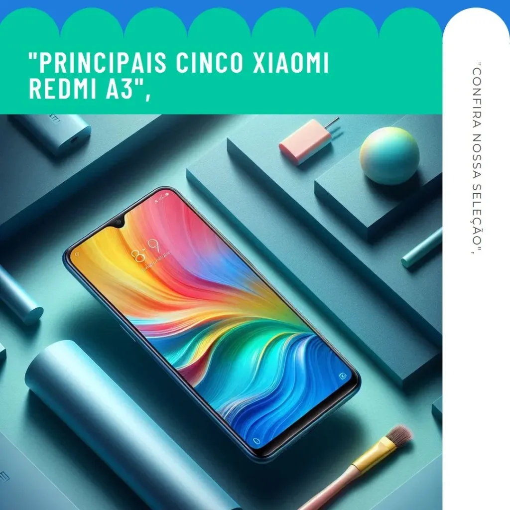 Principais Cinco Xiaomi Redmi A3 3gb+64gb