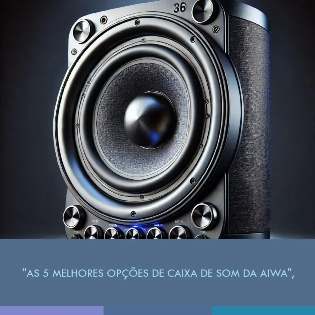 As 5 Melhores Opções de caixa de som da aiwa