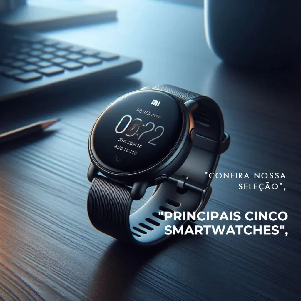 Principais Cinco smartwatch Xiaomi Redmi watch 5 active