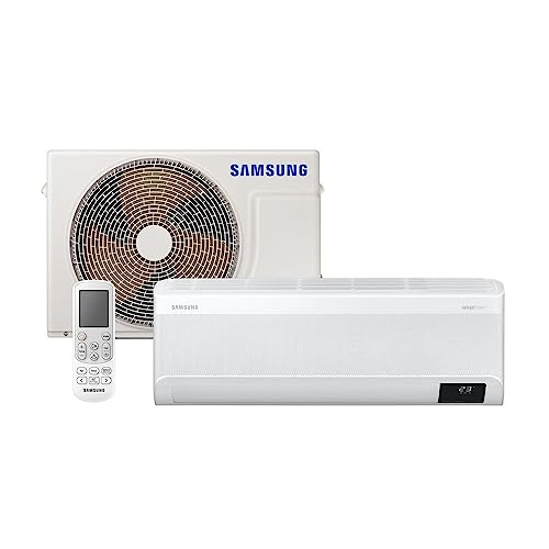 Ar-condicionado Split Inverter Samsung WindFree Connect Sem Vento 12.000 BTUs Frio Branco