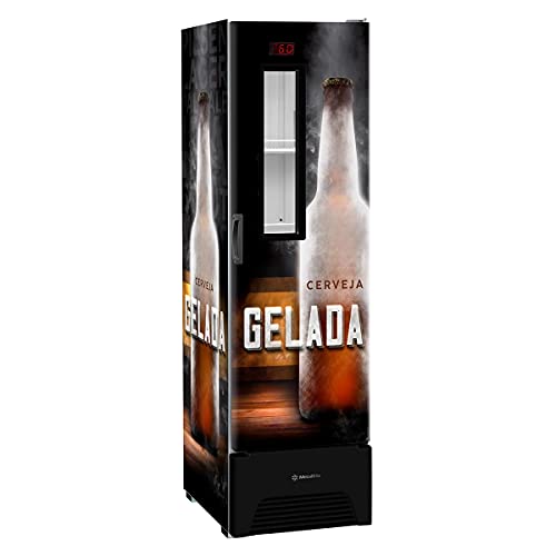 Cervejeira 324 L, Vertical Adesivada - Vn28Fpde15, Preto, 220 Volts, Metalfrio