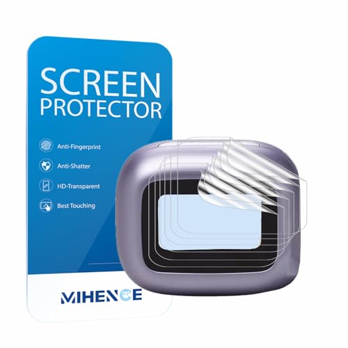 MIHENCE Compatível com protetor de tela JBL Live Beam 3, película protetora PET HD compatível com fones de ouvido Live Beam 3 (6 peças)