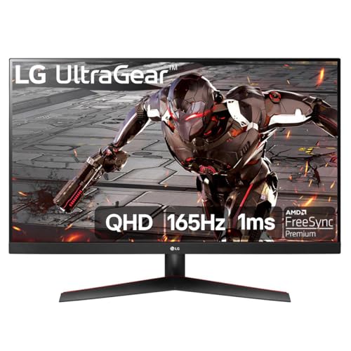 MONITOR LG ULTRAGEAR 32GN600-32" QHD 165HZ, 1MS (MBR), HDR10, FREE SYNC
