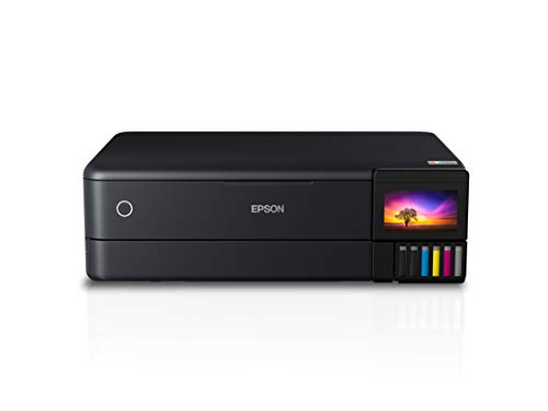 Multifuncional Epson EcoTank L8180 - Tanque de Tinta Fotográfica, 6 cores, Formato A3+, Wi-Fi Direct, Ethernet, 110V