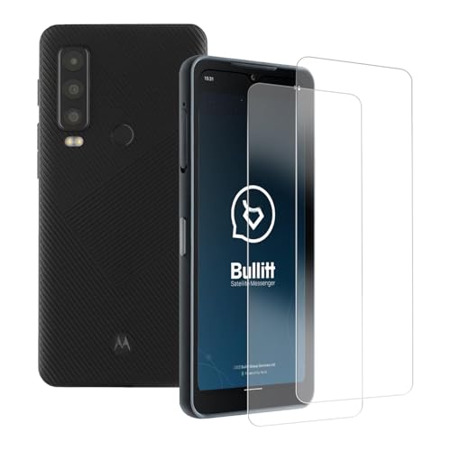 OAGELIM [Pacote com 2] Protetores de tela compatíveis com Motorola Defy 2, grau militar à prova de estilhaçamento e película de vidro temperado HD de dureza 9H para Motorola Defy 2 (6,6 polegadas)