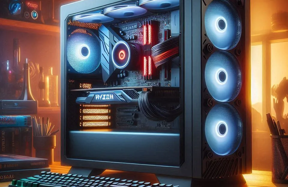 Pc Gamer NoLag Ryzen 5 8600G, 16GB, SSD 1TB