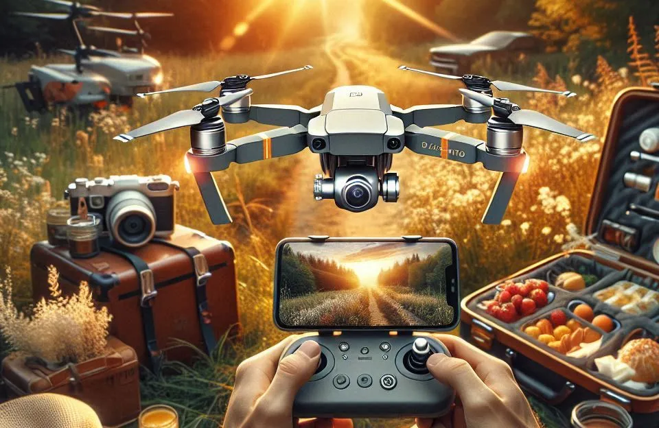 DJI Mini 4K Fly More Combo: Drone compacto com câmera UHD 4K e recursos avançados