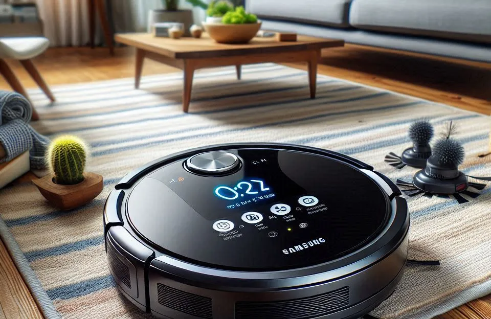 Samsung Robô Aspirador VR3M Black 2 em 1 com App