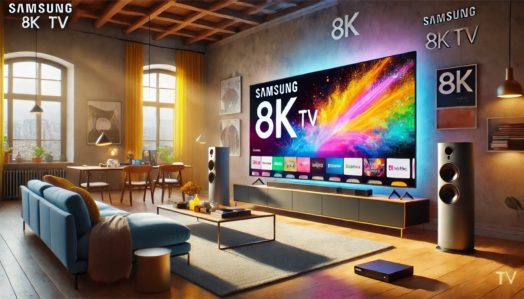 Principais Cinco TV Samsung 8k