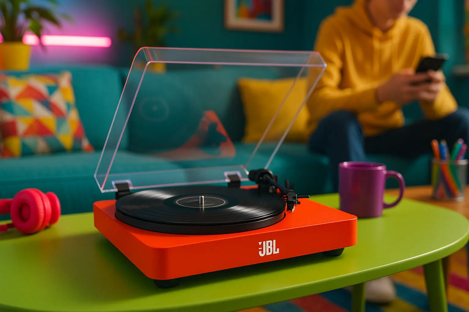 Principais Cinco vitrola jbl