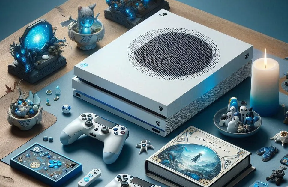 Console Series S 512GB com 1 Controle Branco e 1 Azul