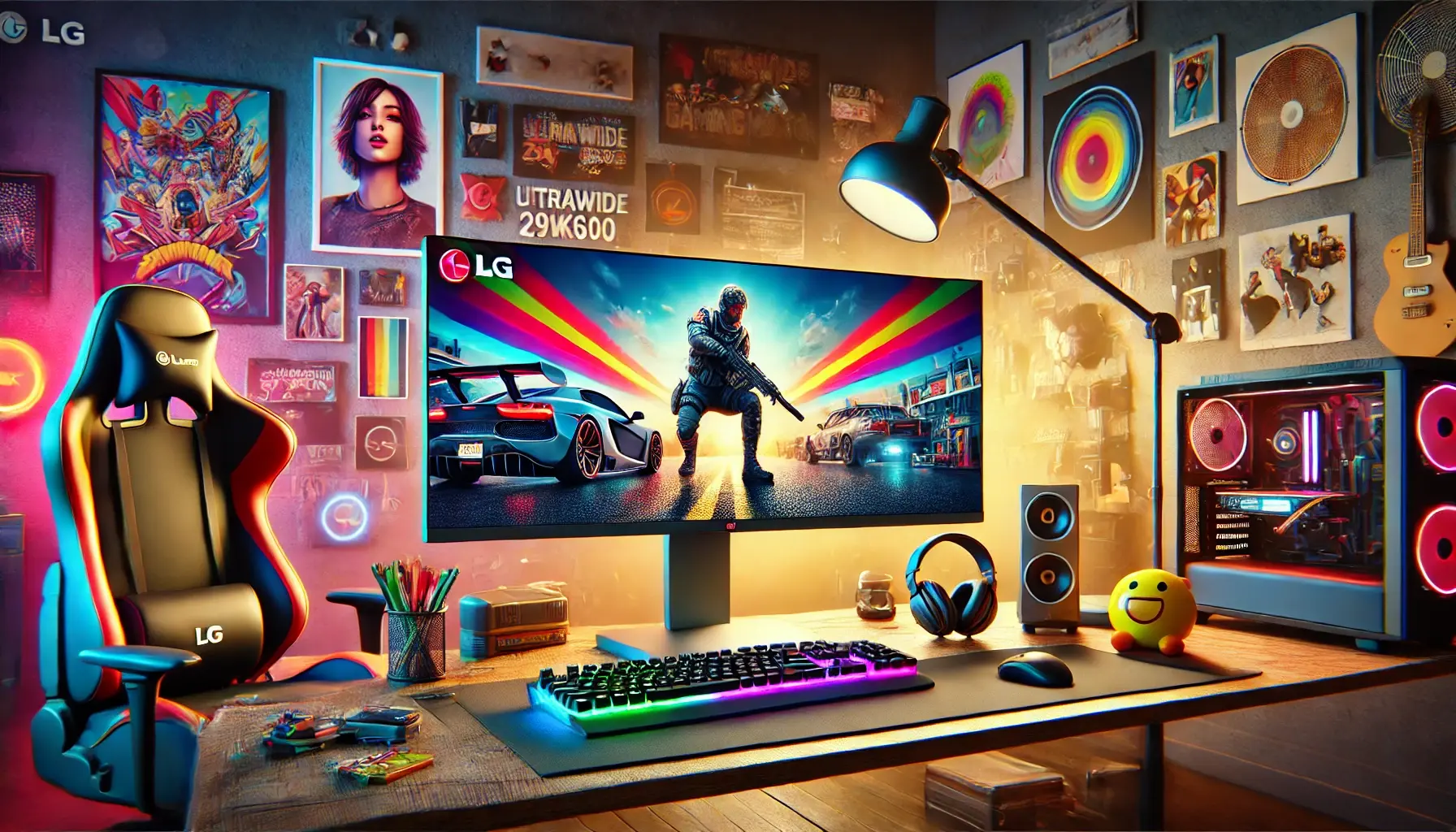 5 Melhores Modelos de monitor gamer LG ultrawide 29wk600 led 29