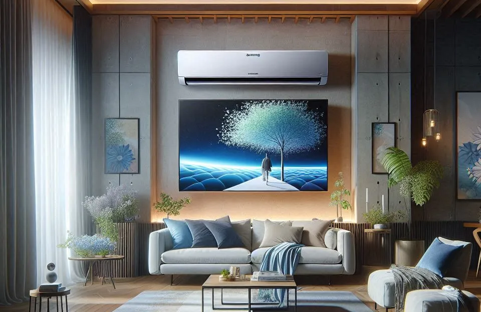 Ar-condicionado Split Inverter 9000 Btus Samsung WindFree AI Wi-Fi