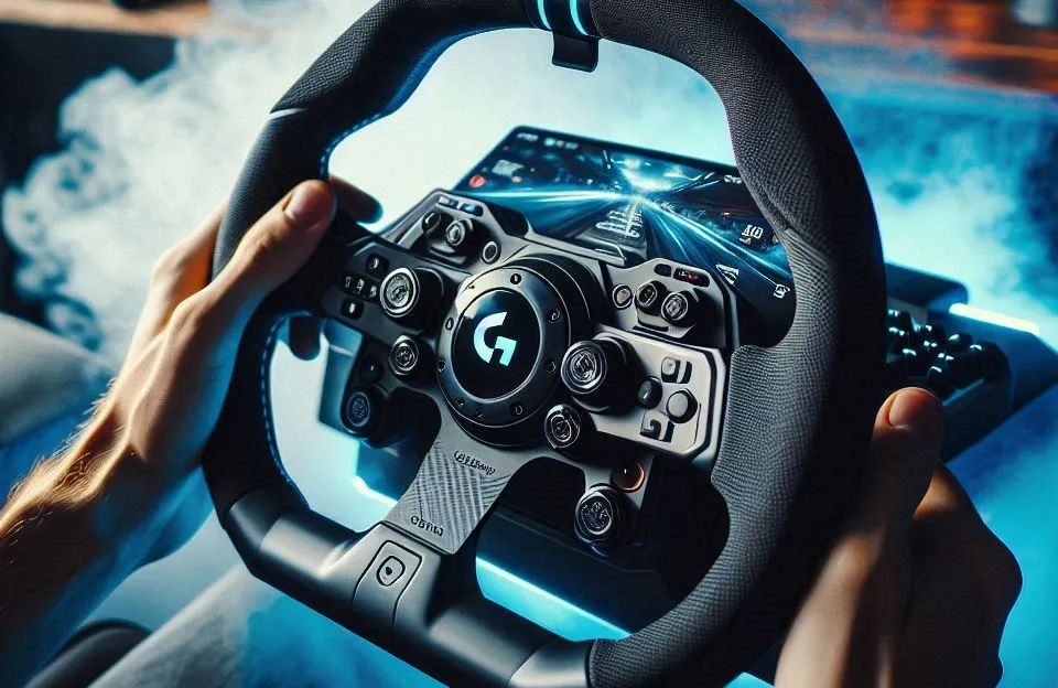 Volante Logitech G923 para PS5, PS4 e PC com Force Feedback