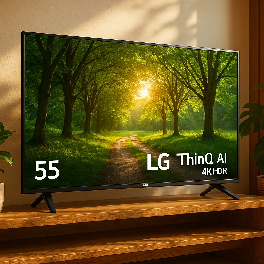 Os 5 Melhores Modelos de smart TV led 55 LG thinq AI 4k hdr