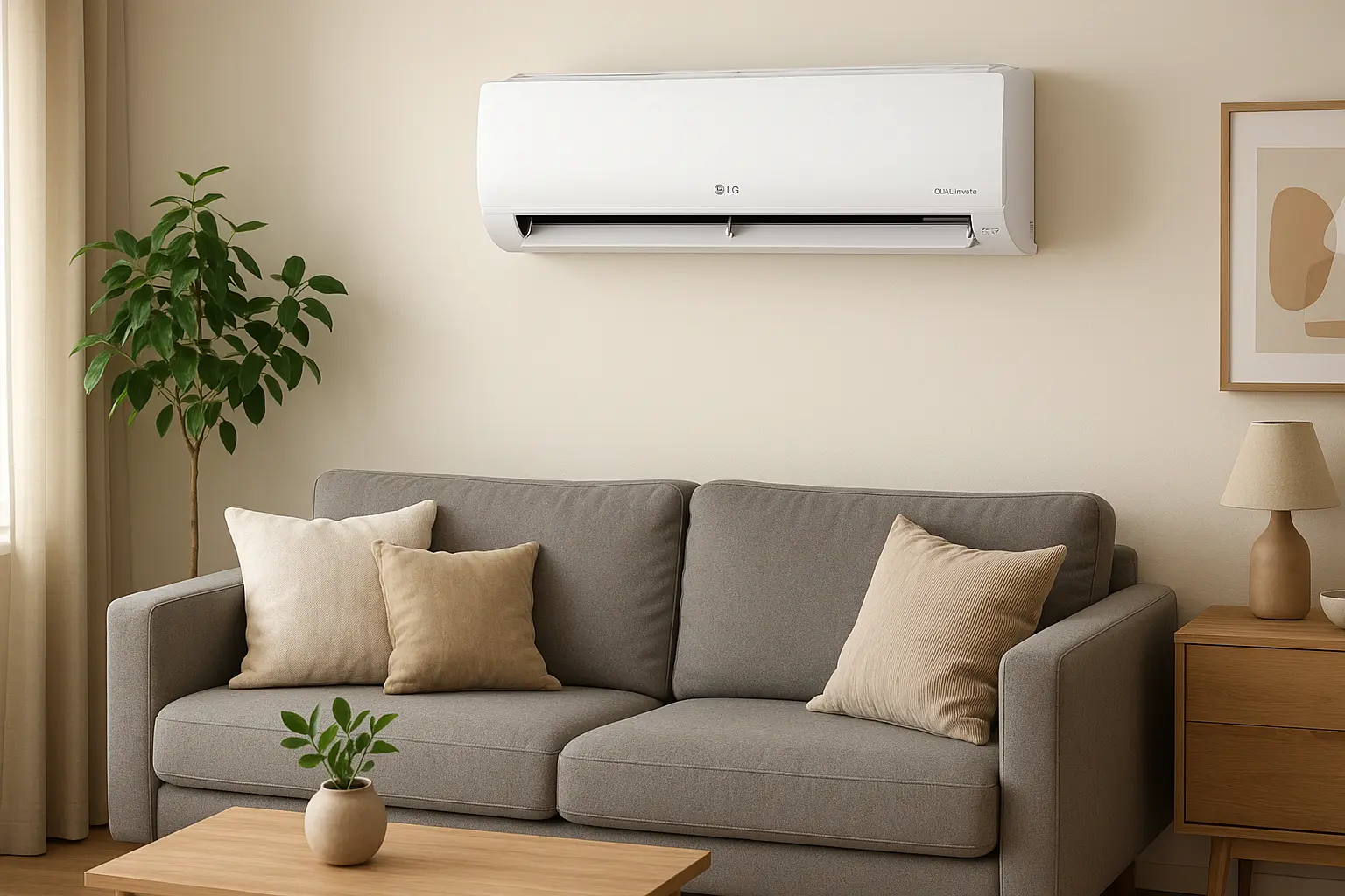 Principais 5 split 12000 btus LG dual inverter voice