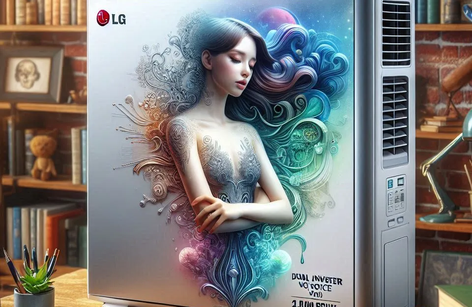 Ar Condicionado LG Dual Inverter Voice 9.000 Btus Frio