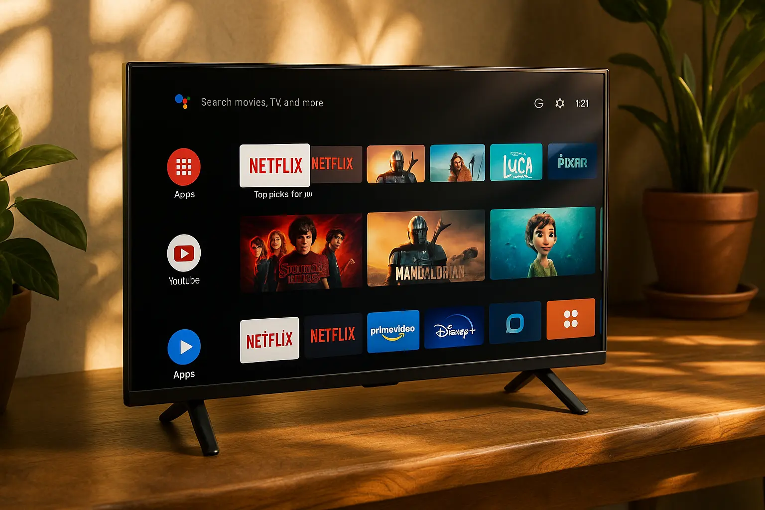 Principais 5 smart TV 14 polegada