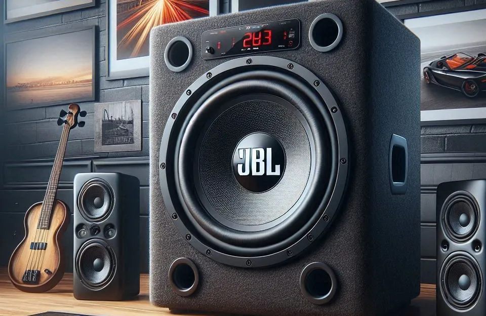 JBL Stage 220P Subwoofer Ativo 12" 300W RMS Bass Reflex