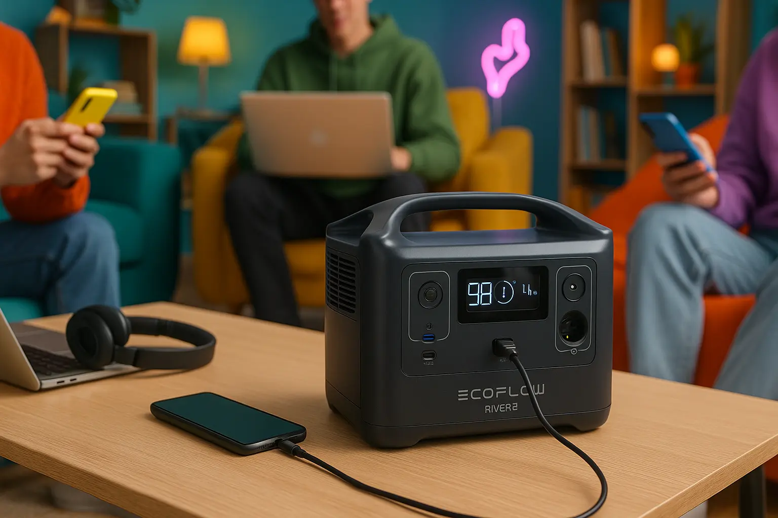 Principais 5 estação de energia portátil ecoflow river 2 300w