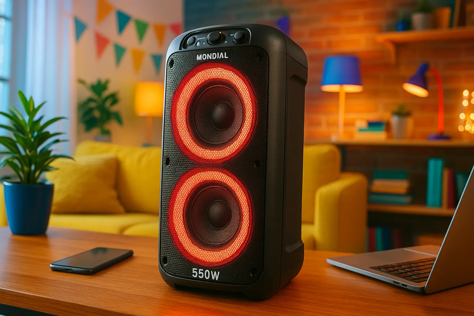 Principais Cinco Caixa de som 550w Mondial