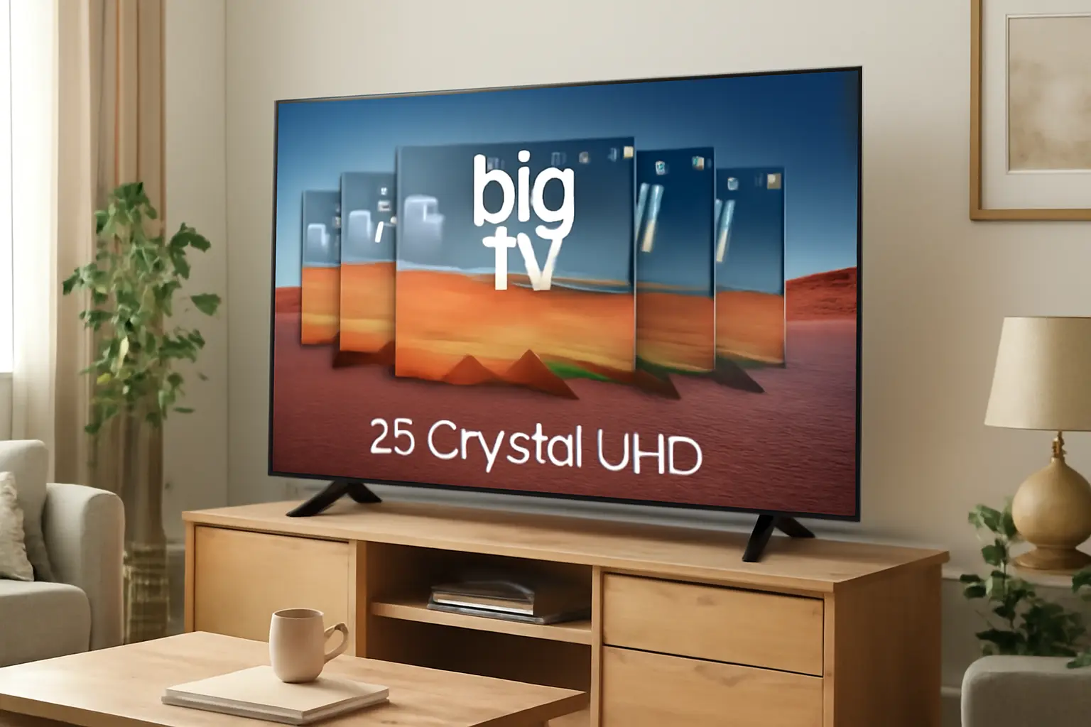Cinco Principais Modelos de Samsung smart big TV 75” crystal uhd 4k 75du8000 2024