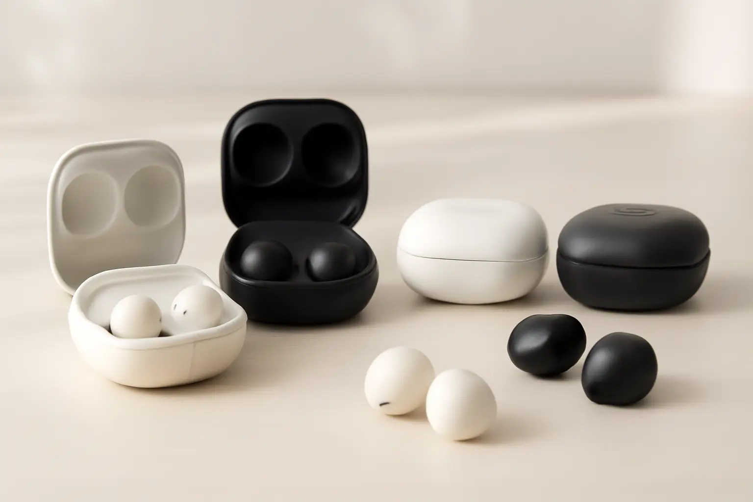 Principais Cinco fones de ouvido da Samsung