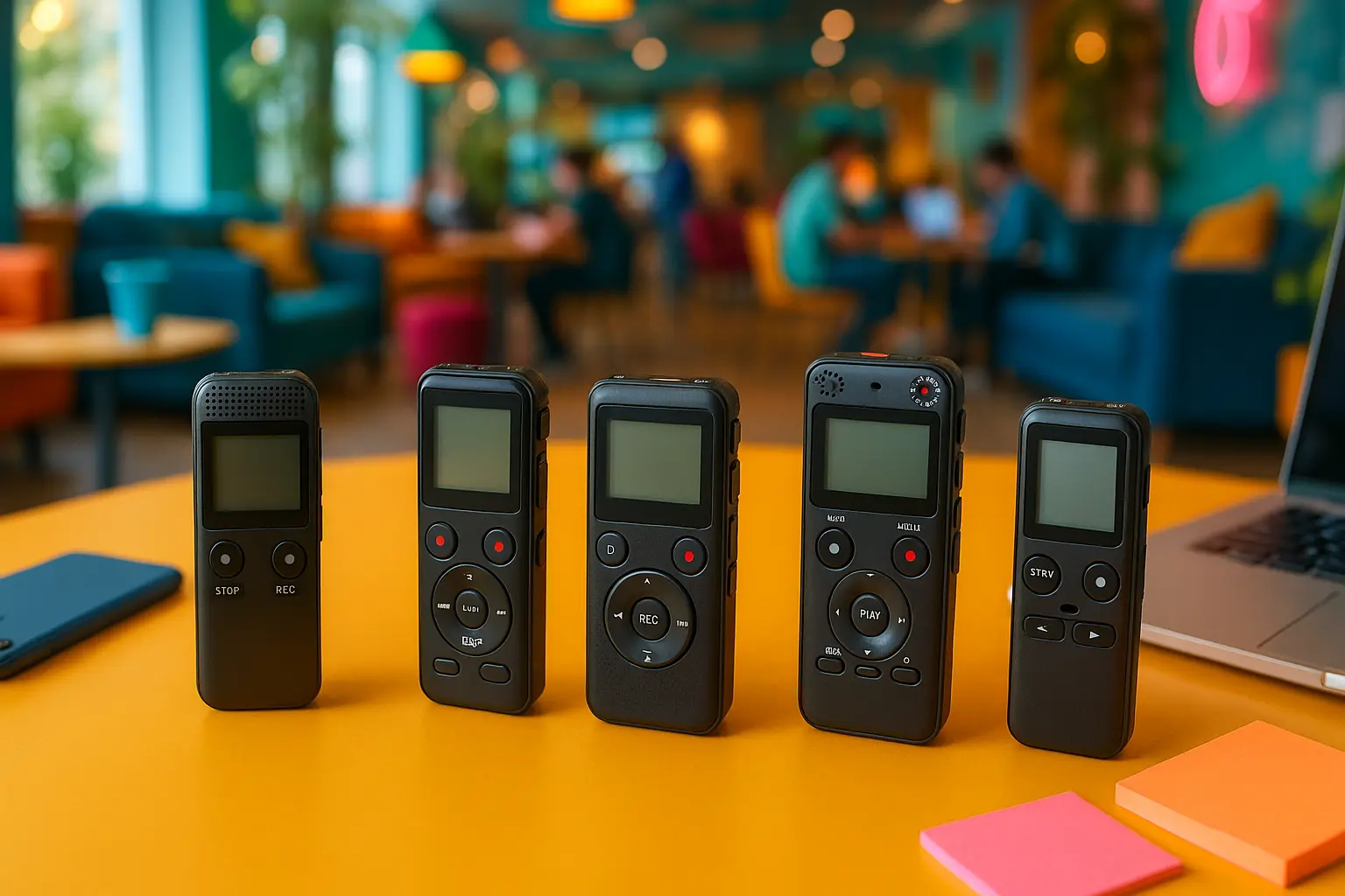 Cinco Principais Modelos de gravador de voz digital 8gb