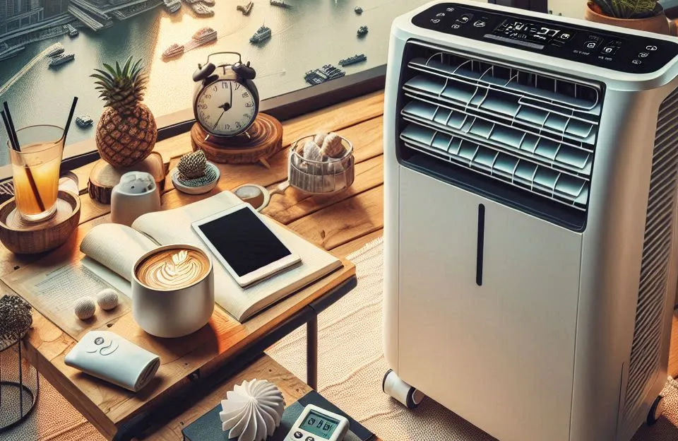 Ar-condicionado Portátil 10000 Btus Eos Ultra Slim Eap10f 220V: Alta Potência e Versatilidade